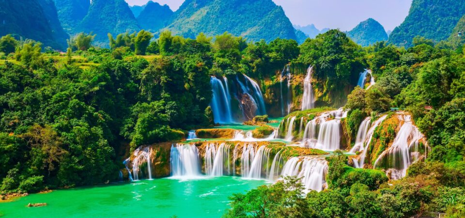 Vietnam waterfall