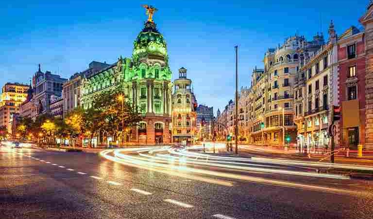 Spain Night View