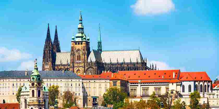 St. vitus cathedral castle