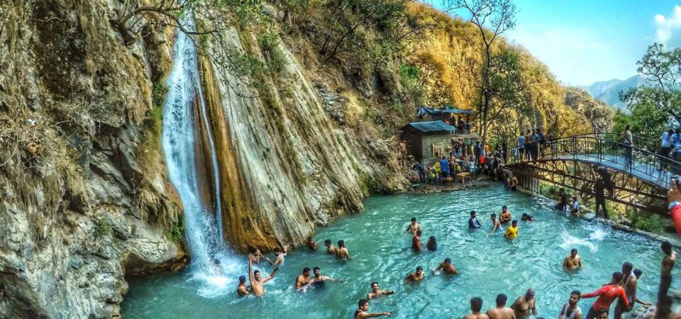 Rishikesh waterfall