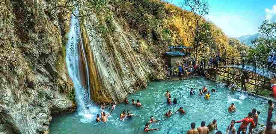 Rishikesh Waterfall